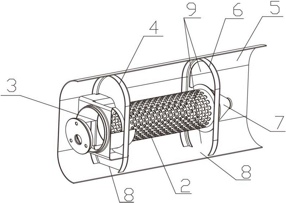 Urea mixing device