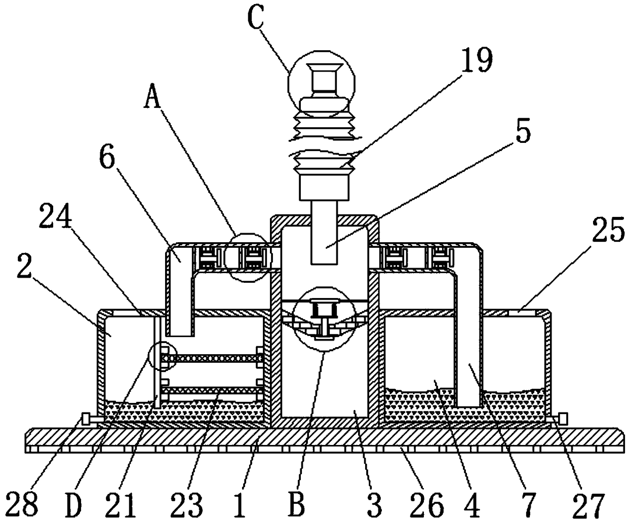 Human breath training device and breath training feedback method