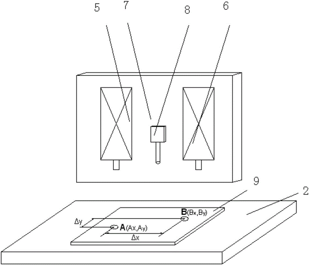 Drilling and milling dual-purpose machine and method for calibrating distances between shafts of drilling and milling dual-purpose machine