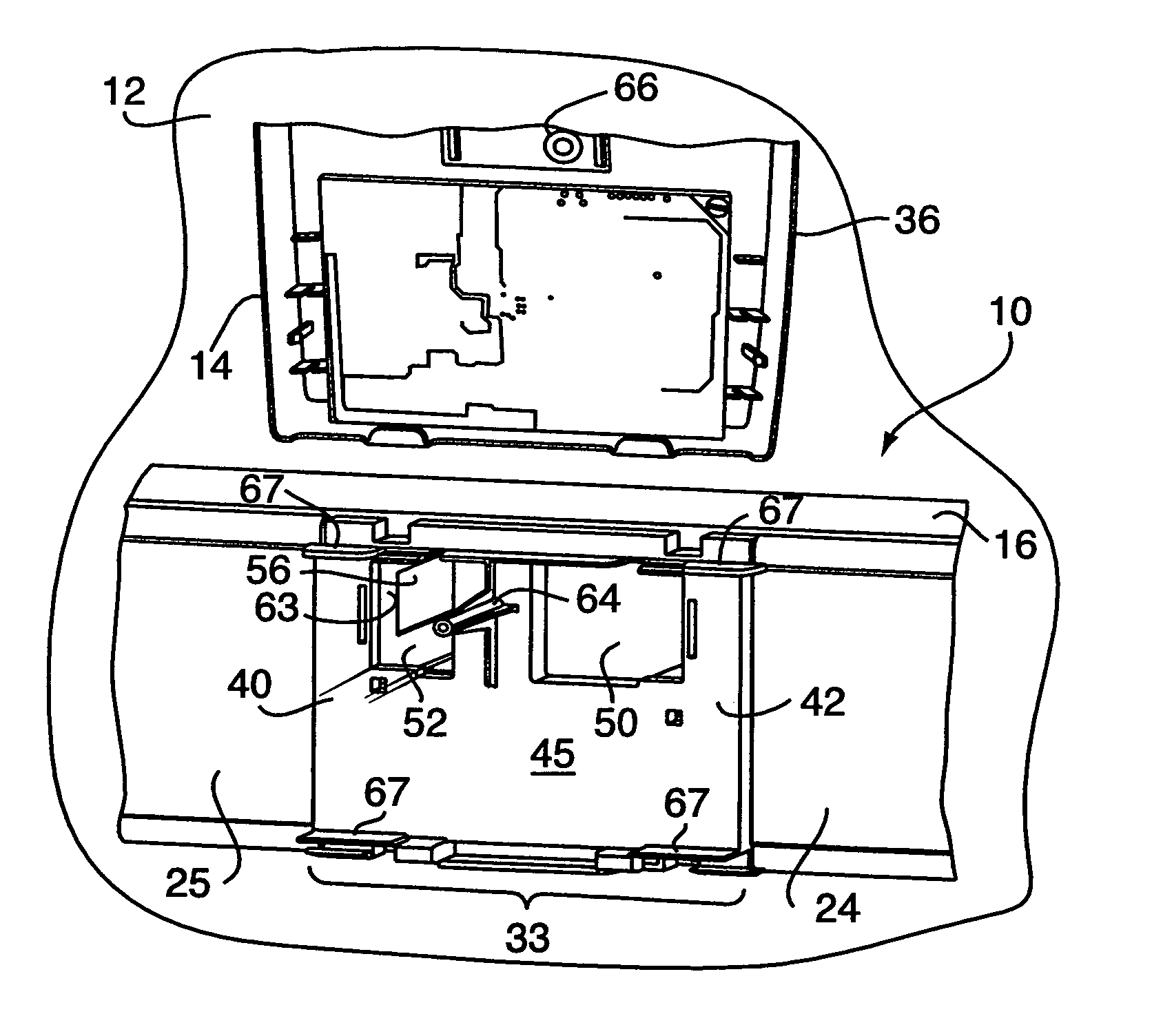 Device plate for mounting a communications device to a raceway