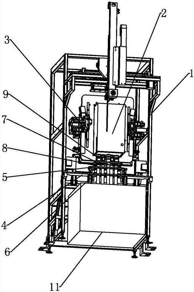 Automatic butt-joint device for pipeline test