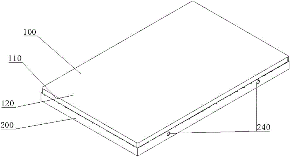 Working table for FDM printing equipment