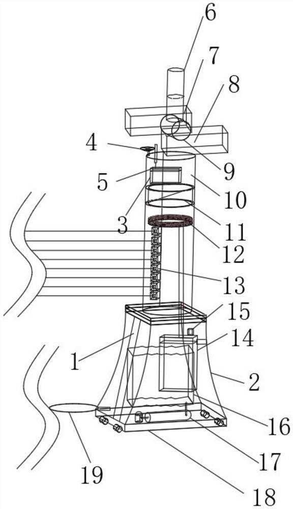 Substation operation safety monitoring and fire-fighting disposal system based on robot