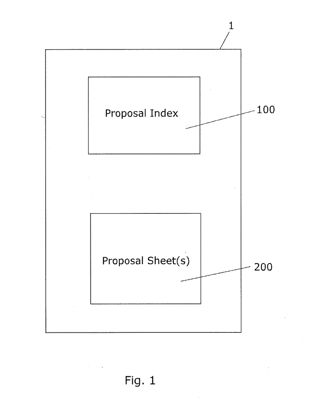 Project proposal booklet