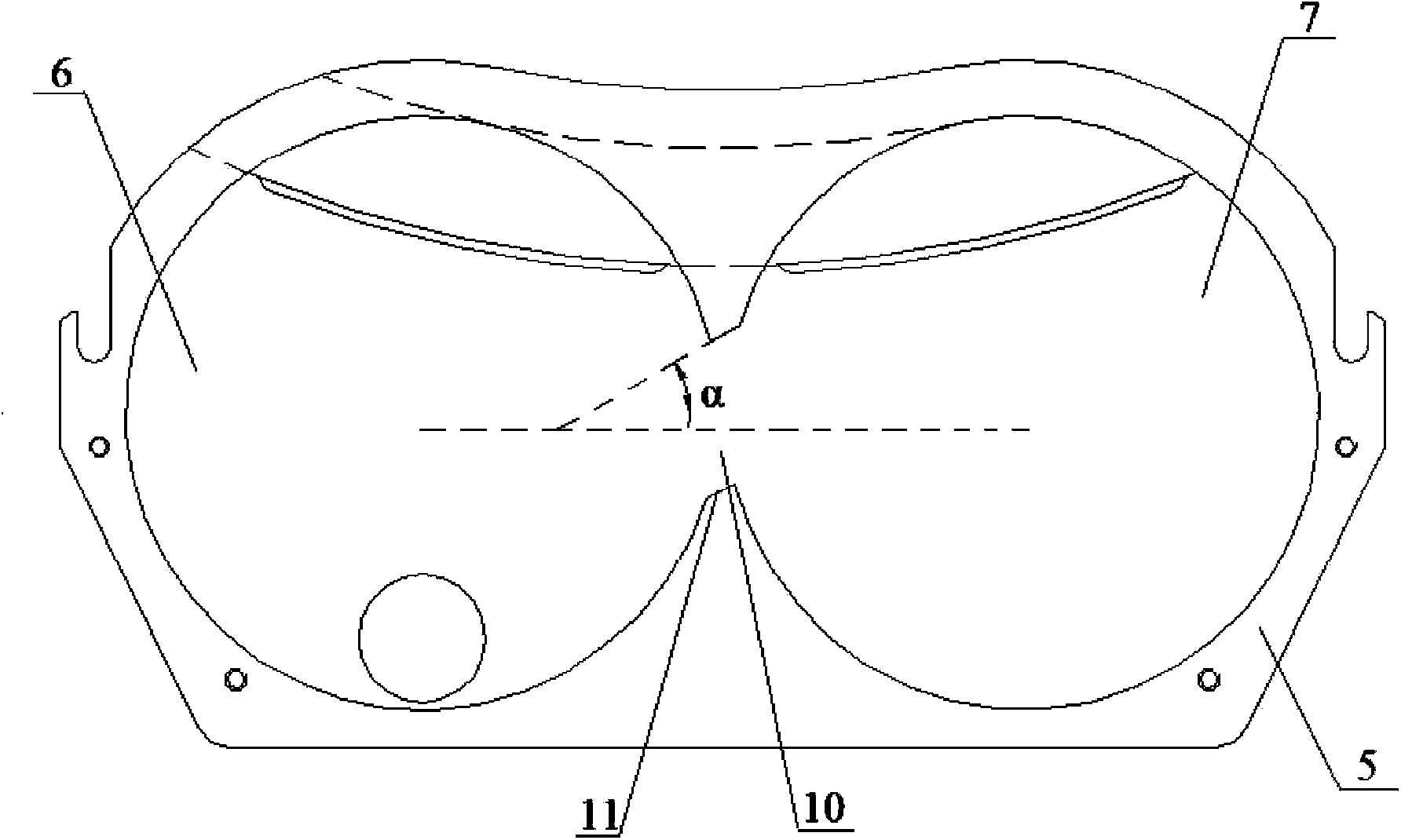 Forced feeding device