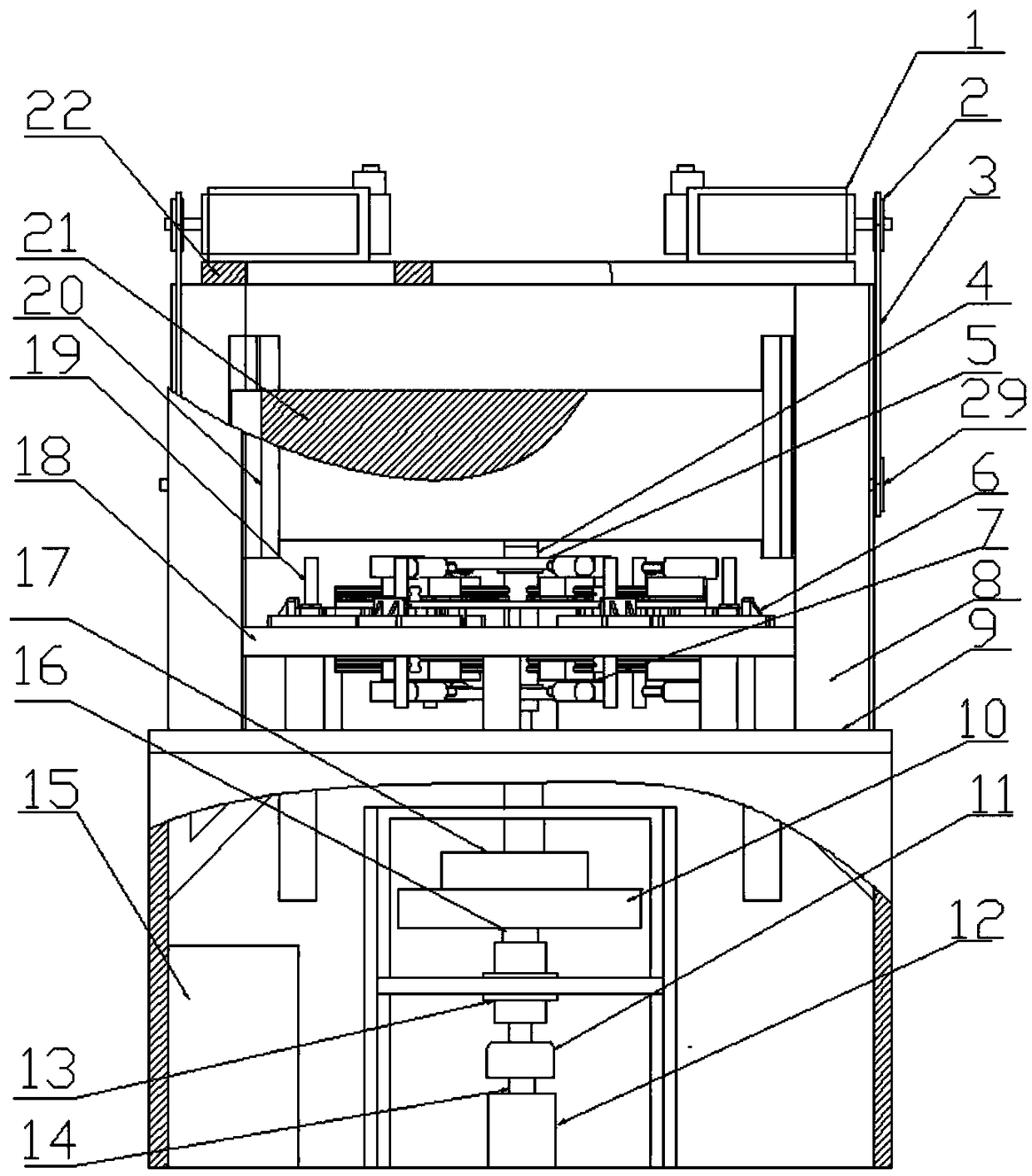 Radial cam loading and low cycle fatigue cracking equipment for split connecting rod cracking