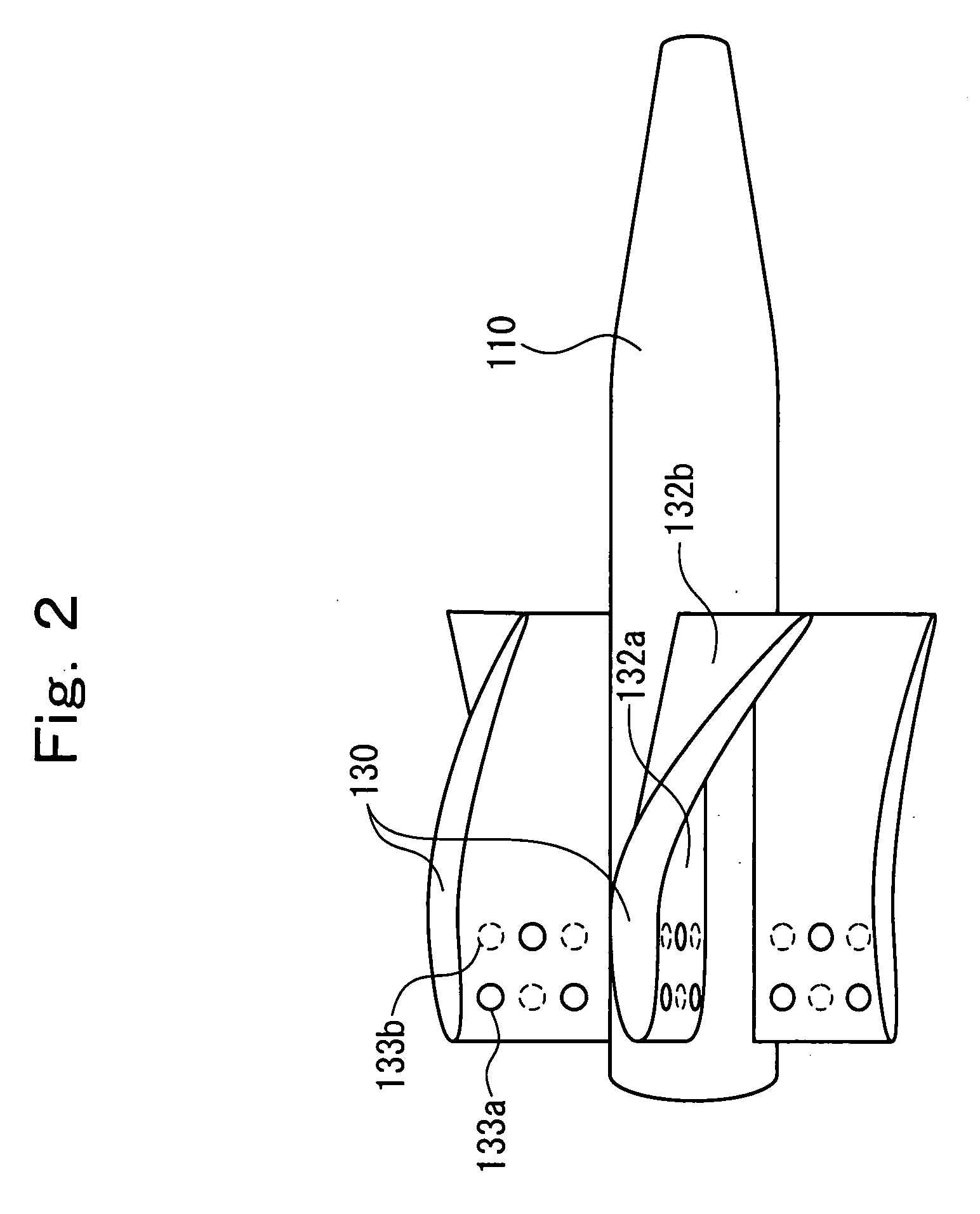 Premixed Combustion Burner of Gas Turbine Technical Field