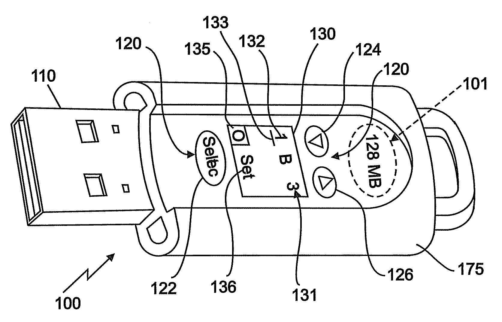 Secure memory storage device