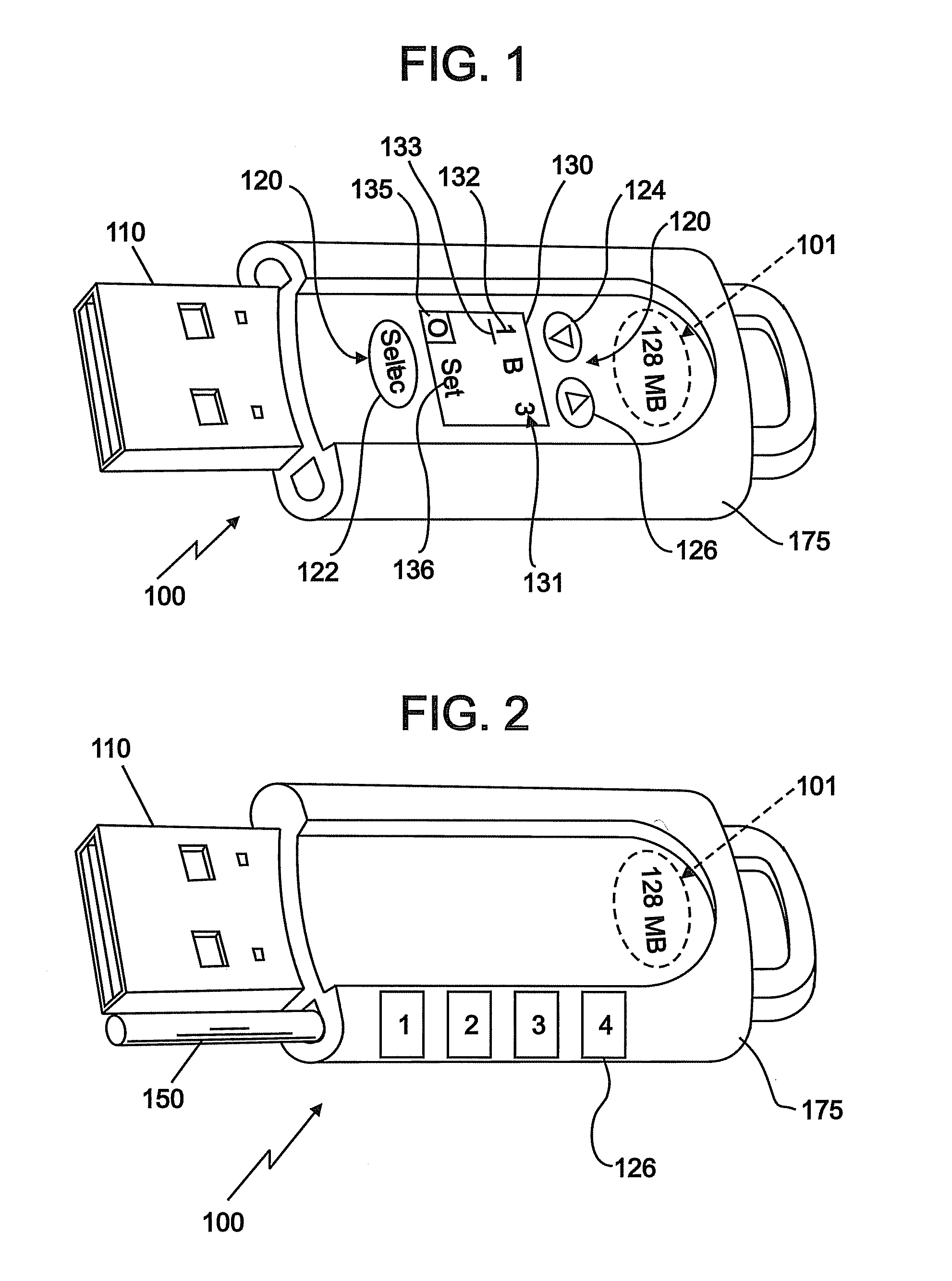 Secure memory storage device