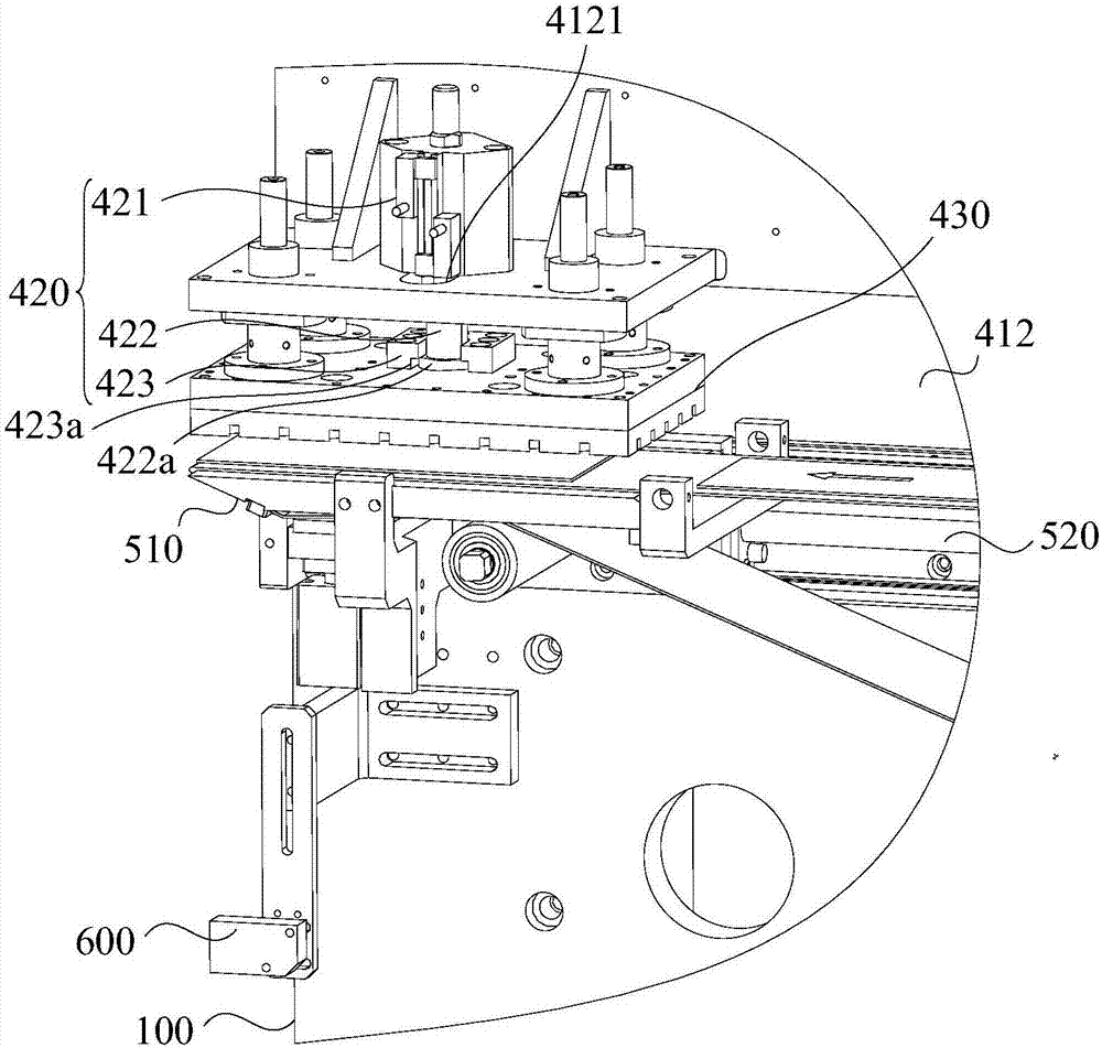 Film-pasting device