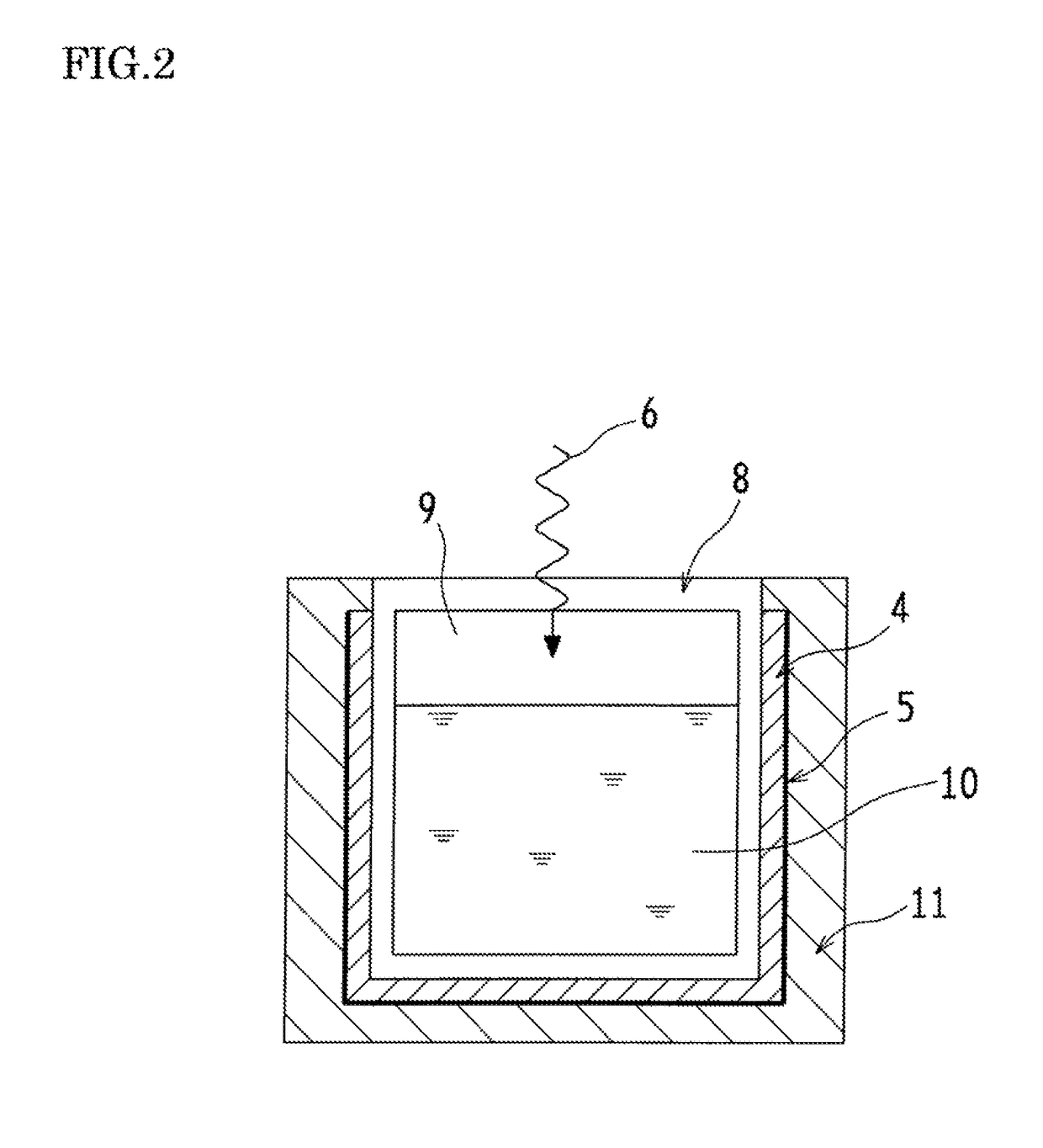 Optical wavelength conversion element containing ionic liquid, and article equipped with said optical wavelength conversion element