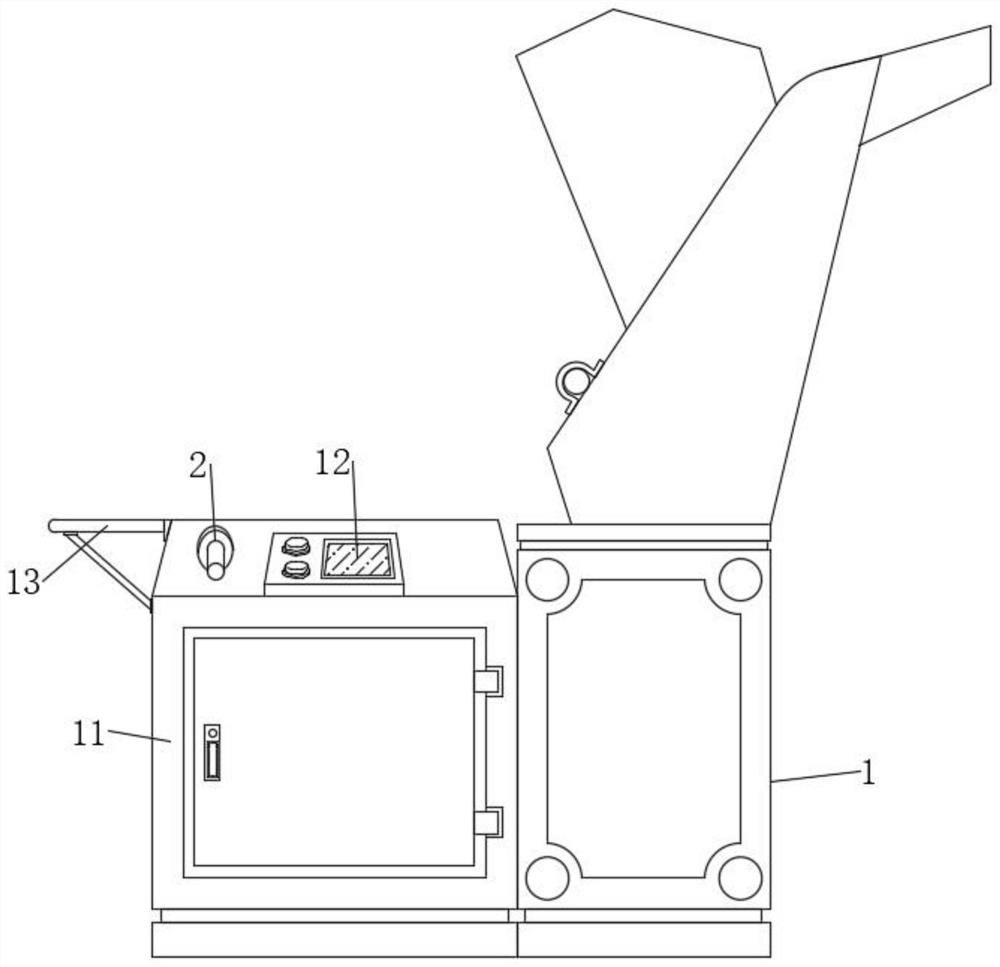 Cloth winding device with automatic winding structure for textile industry