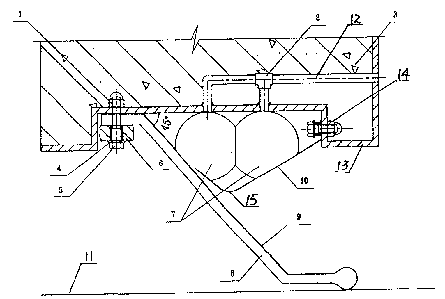 Waterproof method for entrance of shield tunnel