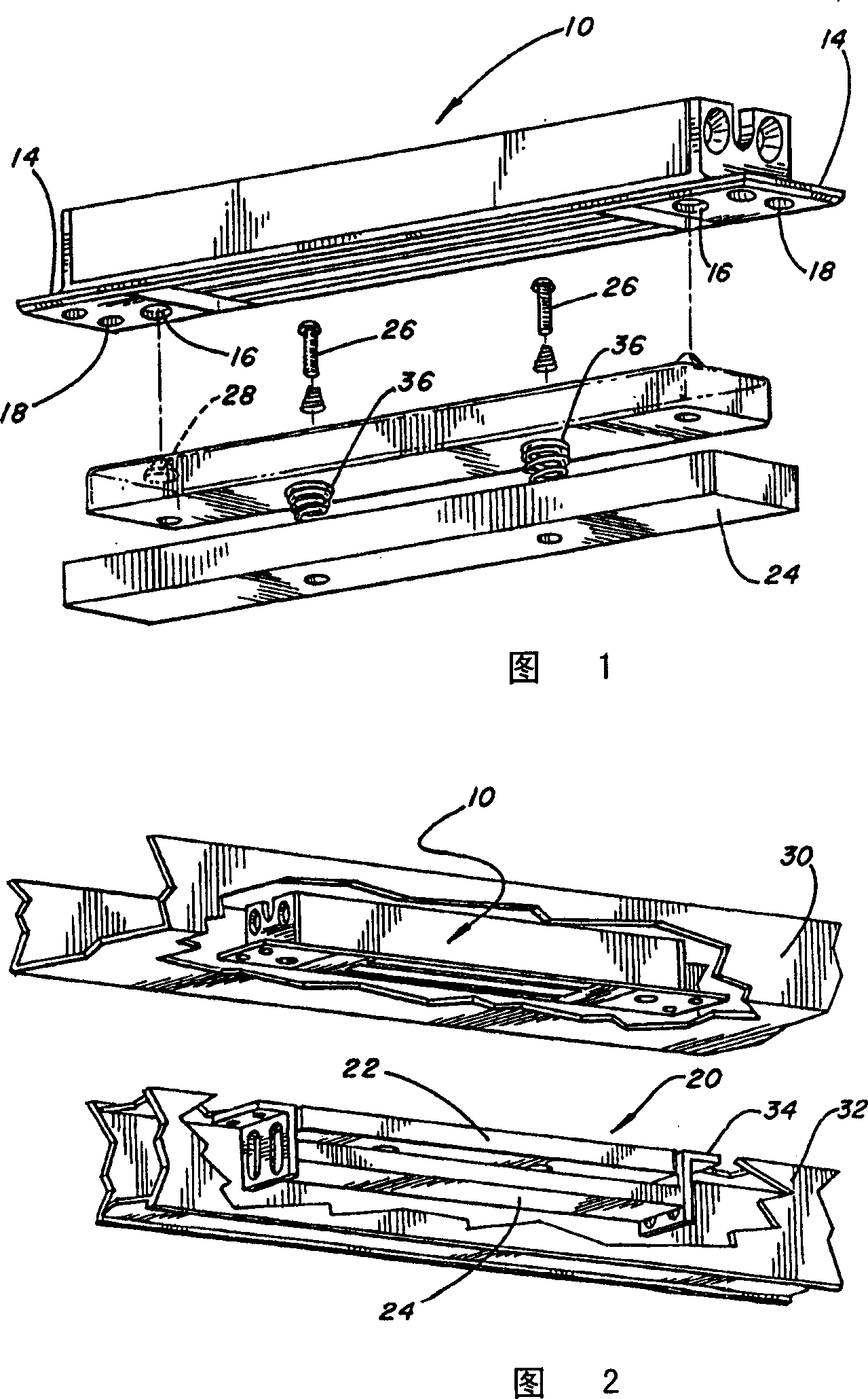 Multi-directional self-aligning shear type electromagnetic lock