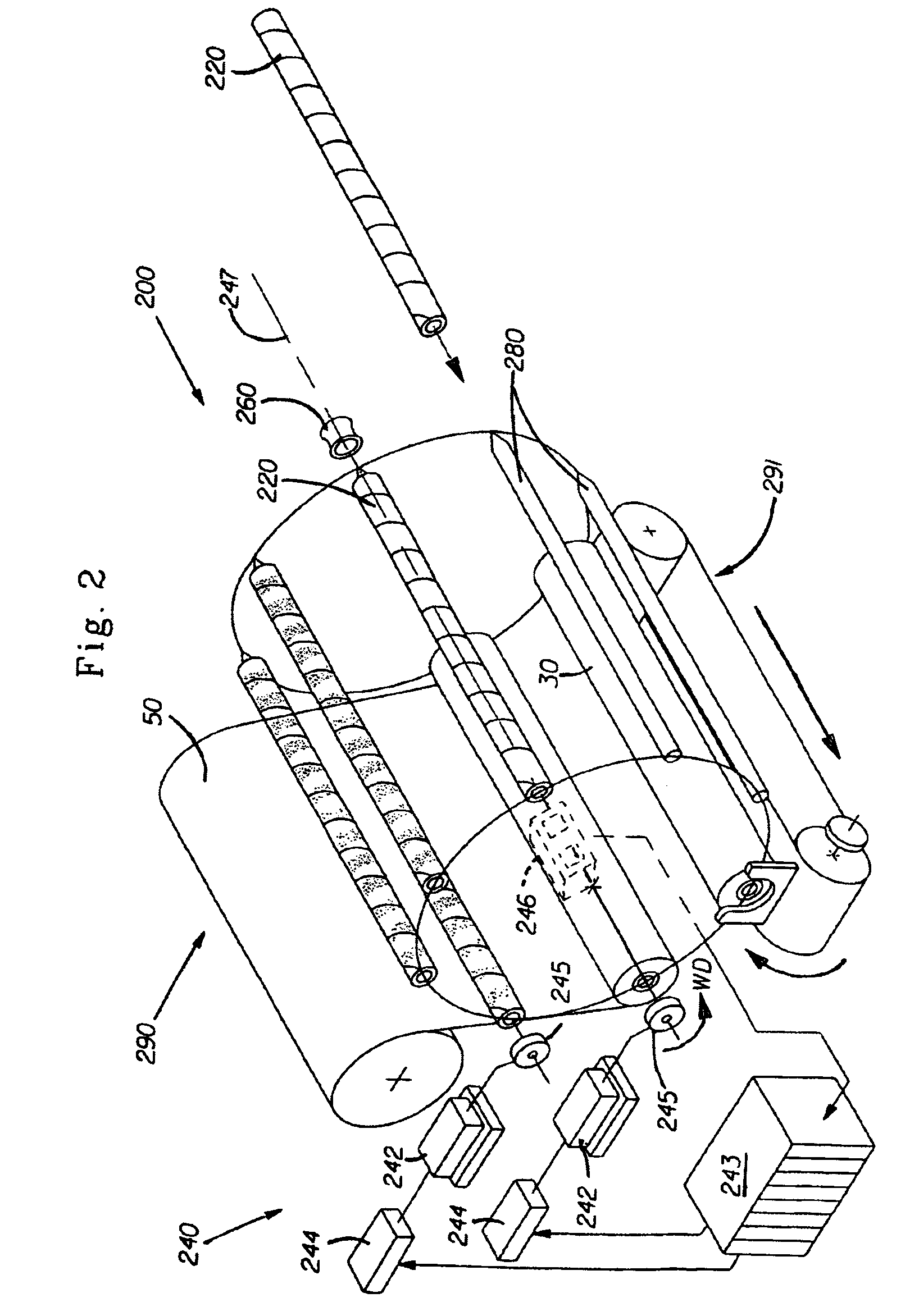 Consumer product winding control and adjustment