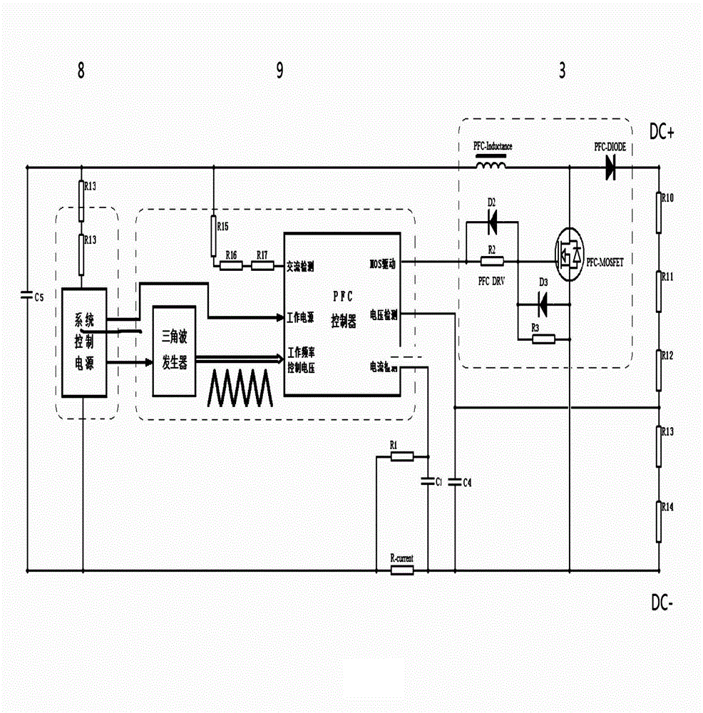 Large-power HIG electronic ballast with excellent electromagnetic compatibility