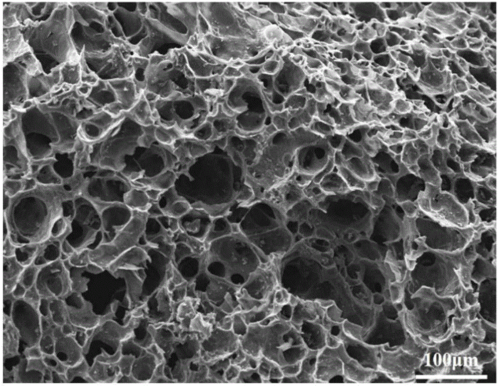 Method for preparing high-temperature-resistant structural SiC porous ceramics