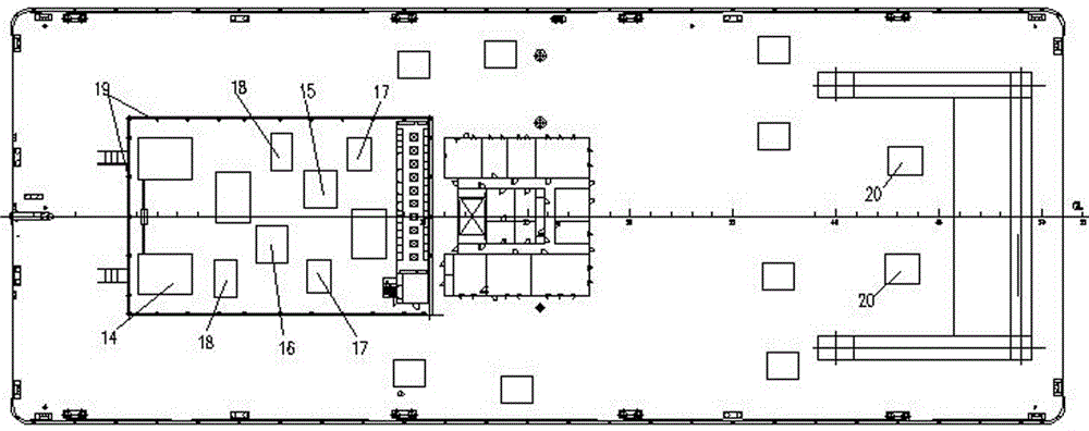 Method for installing ultrahigh ultra-large type floating crane in dock