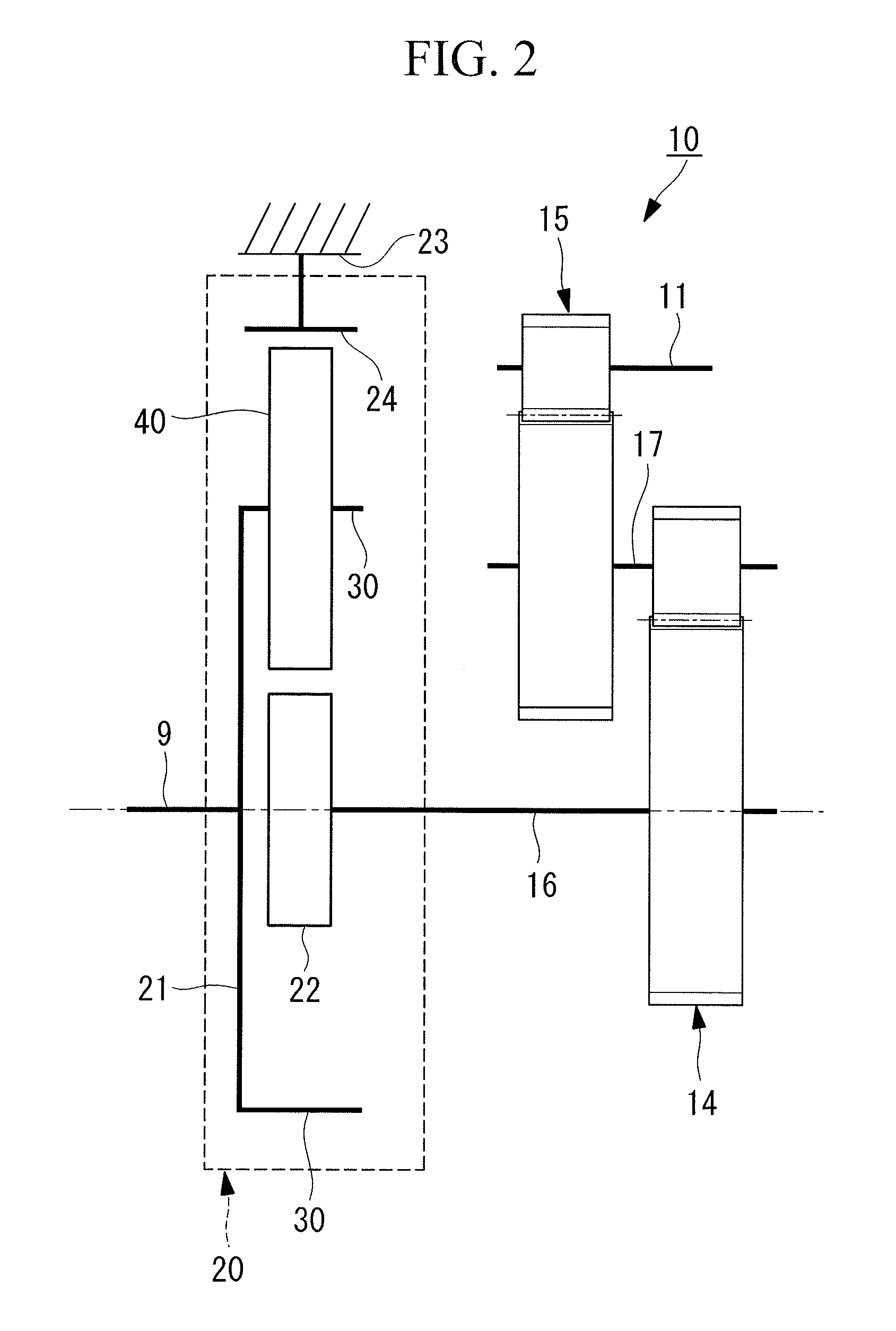 Bearing oil supply structure for wind turbine generator