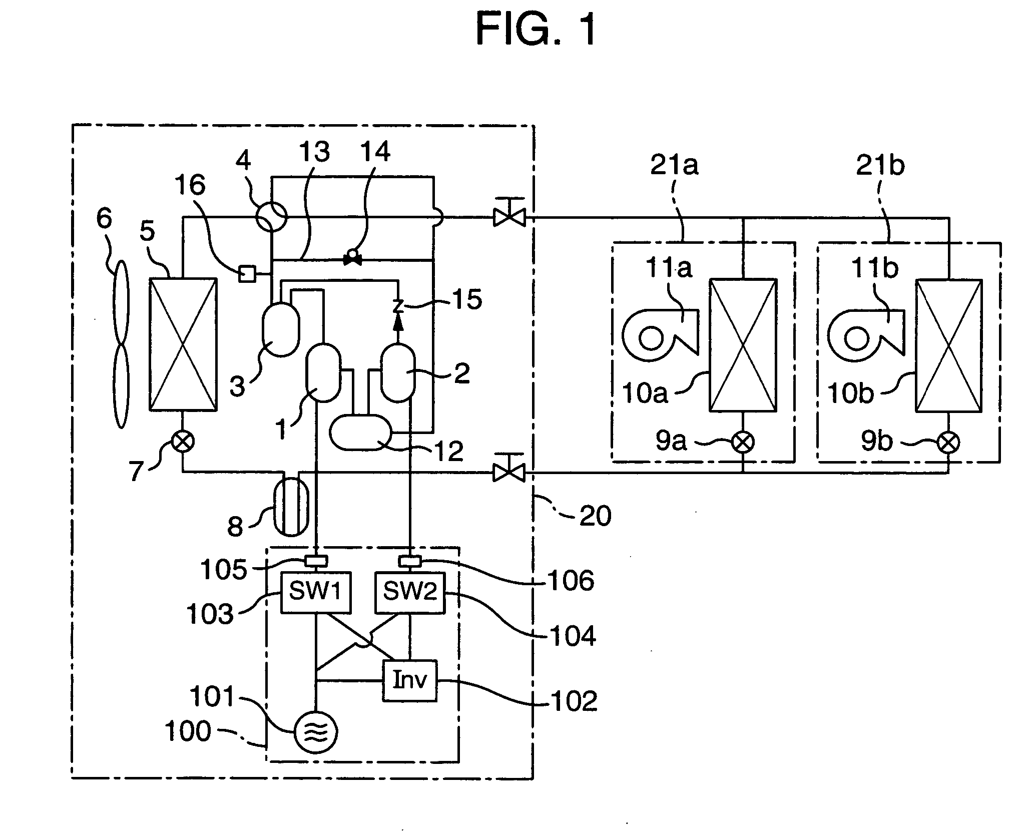 Refrigerating machine