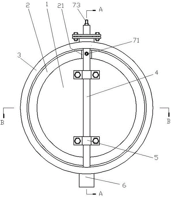 Round air door