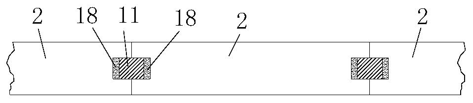 Hidden connection type wallboard, wall composed of hidden connection type wallboard, decoration structure and installation method