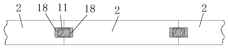 Hidden connection type wallboard, wall composed of hidden connection type wallboard, decoration structure and installation method