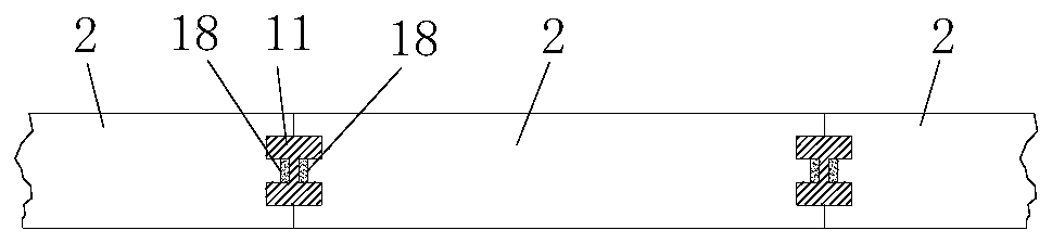 Hidden connection type wallboard, wall composed of hidden connection type wallboard, decoration structure and installation method