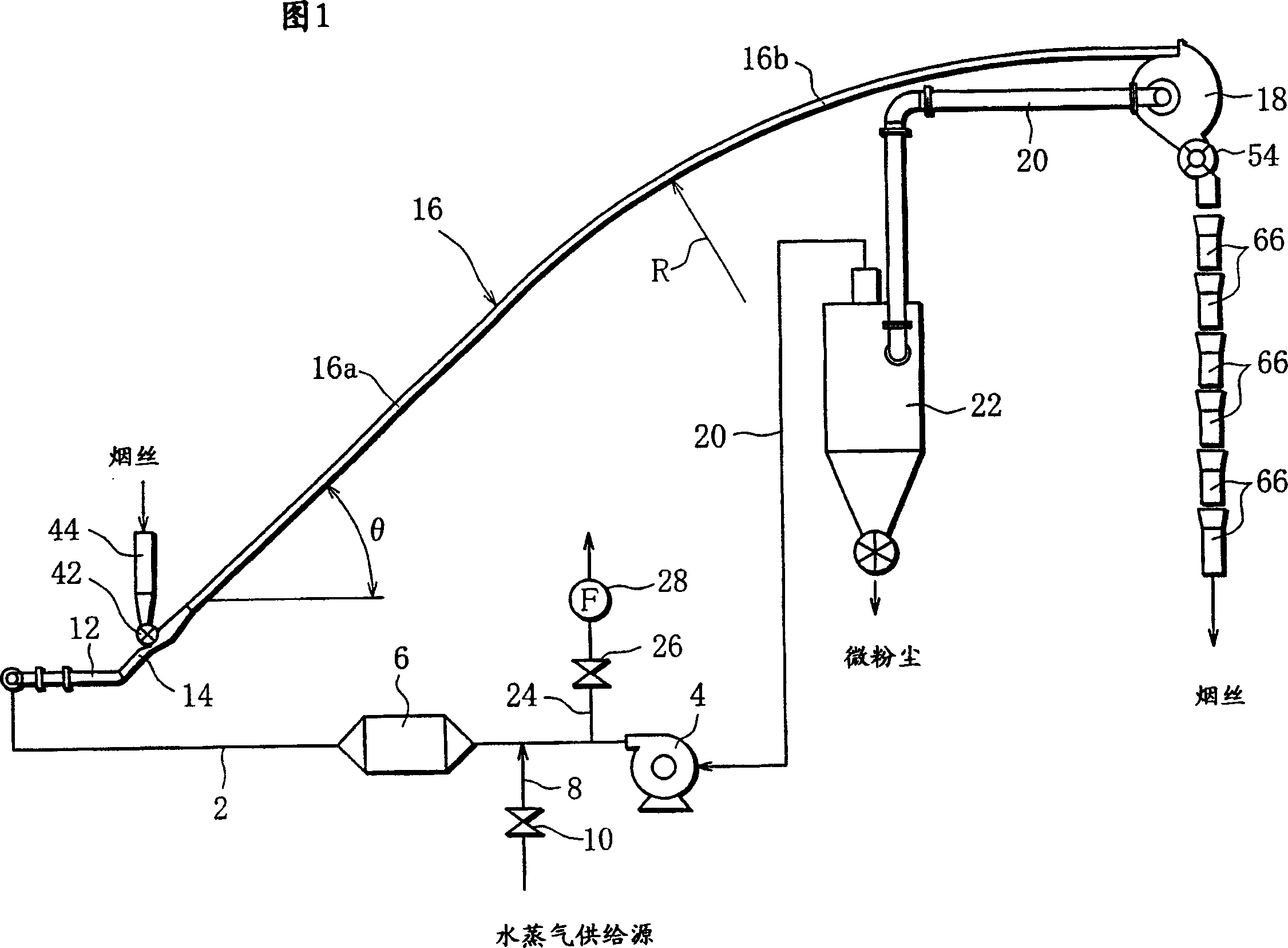 Air flow dryer for granular material