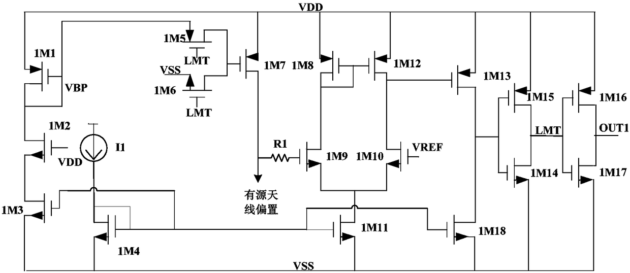 An active antenna detection device and detection method thereof