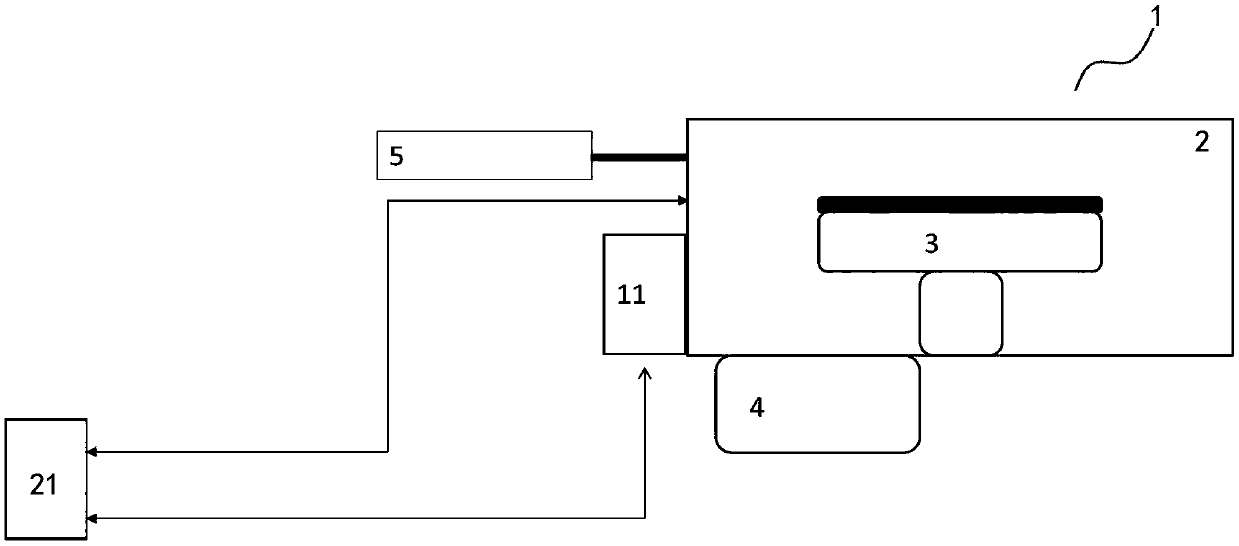 Monitoring system and monitoring method for semiconductor manufacturing device