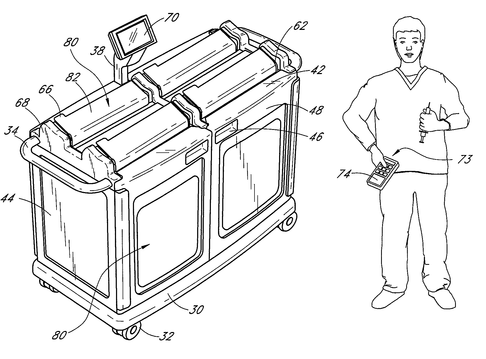 Method for sorting discarded and spent pharmaceutical items