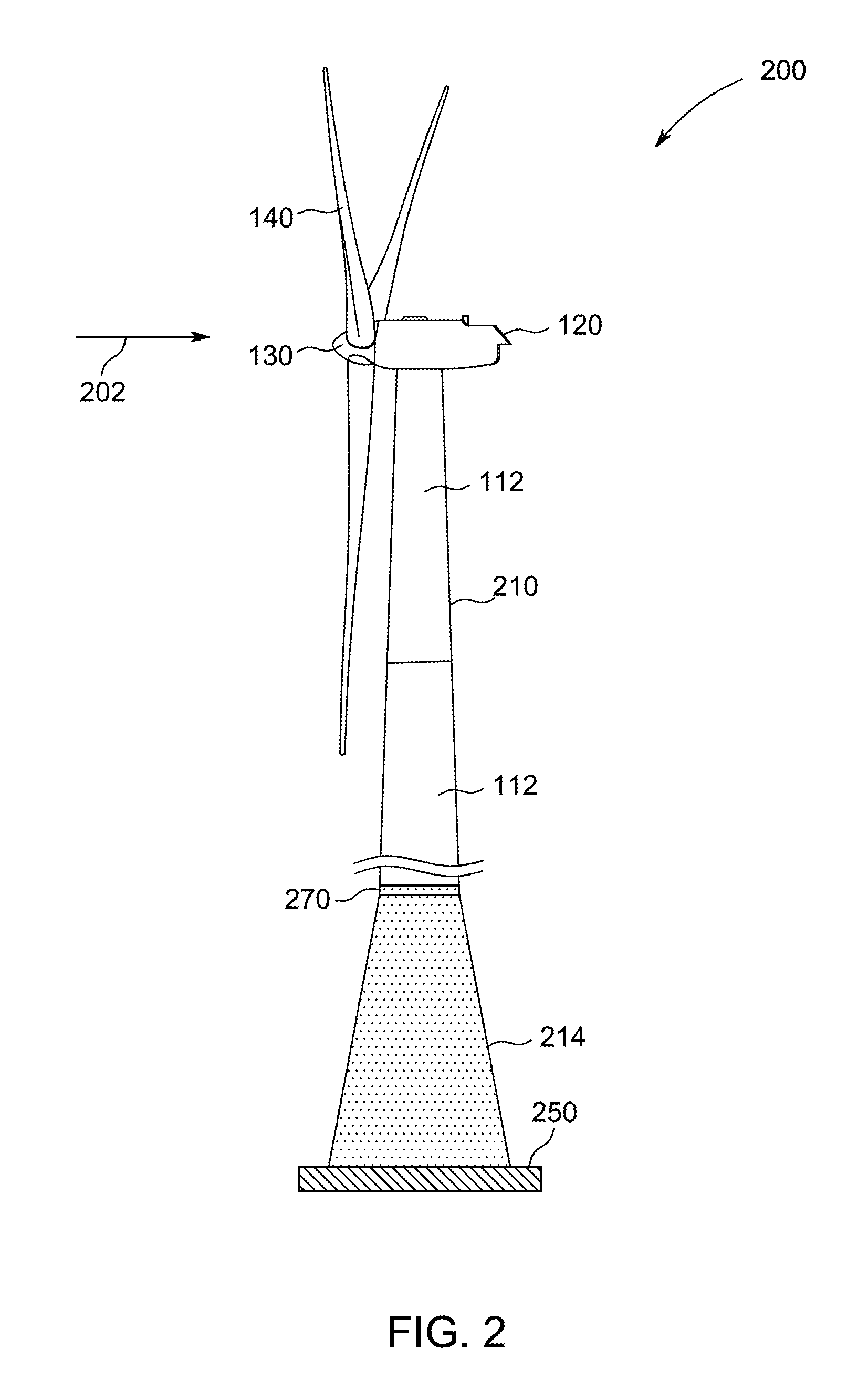 Tower with adapter section