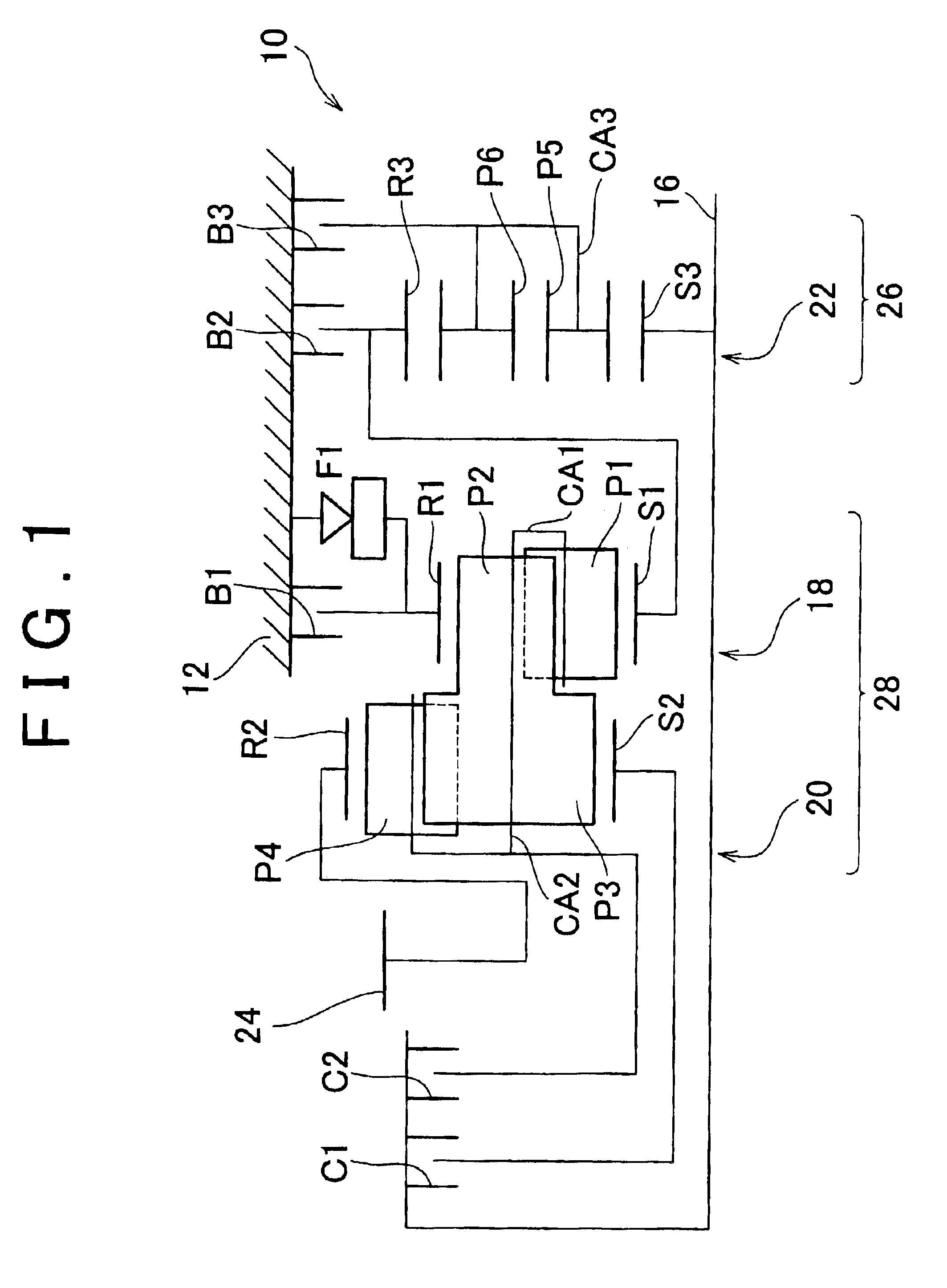 Automatic transmission of motor vehicle