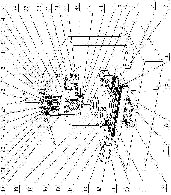 Variable temperature micro-nano indentation test method with vacuum protection