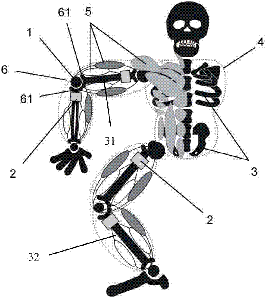 Intelligent balloon man system and control method thereof