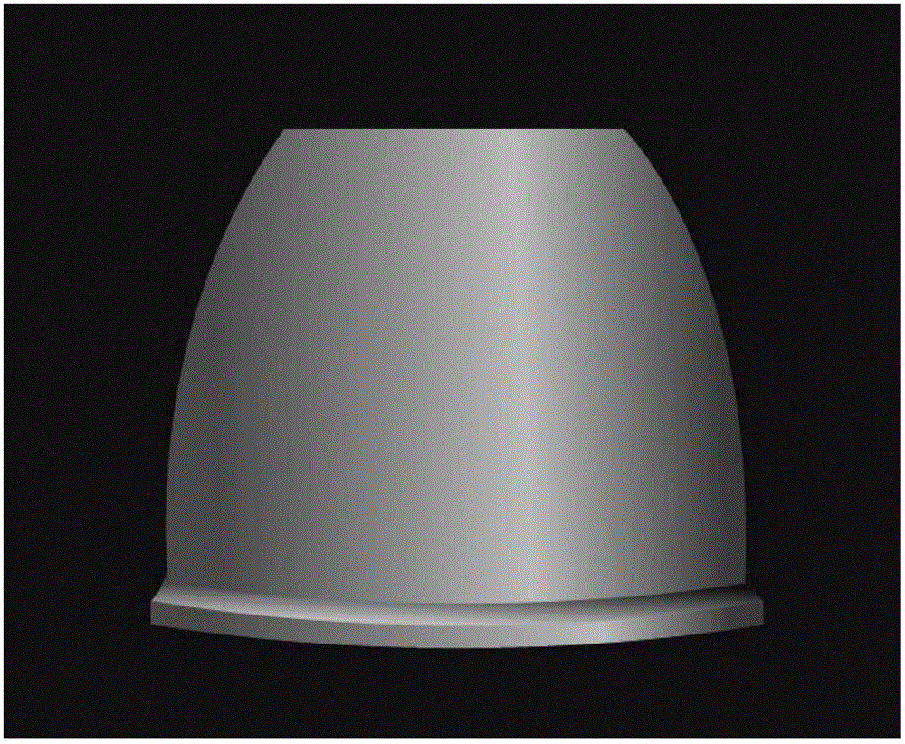 Crucible for measuring contents of fluorine and chloride in biomass