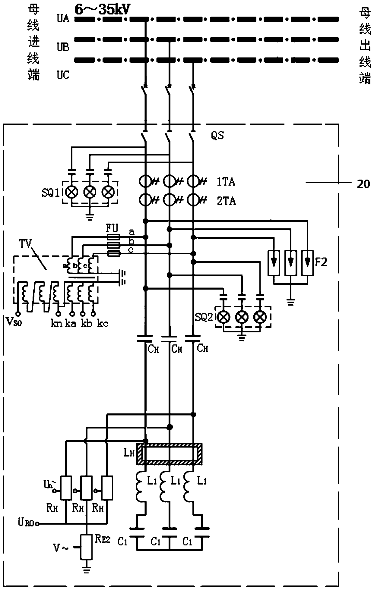 Reactive power compensation device