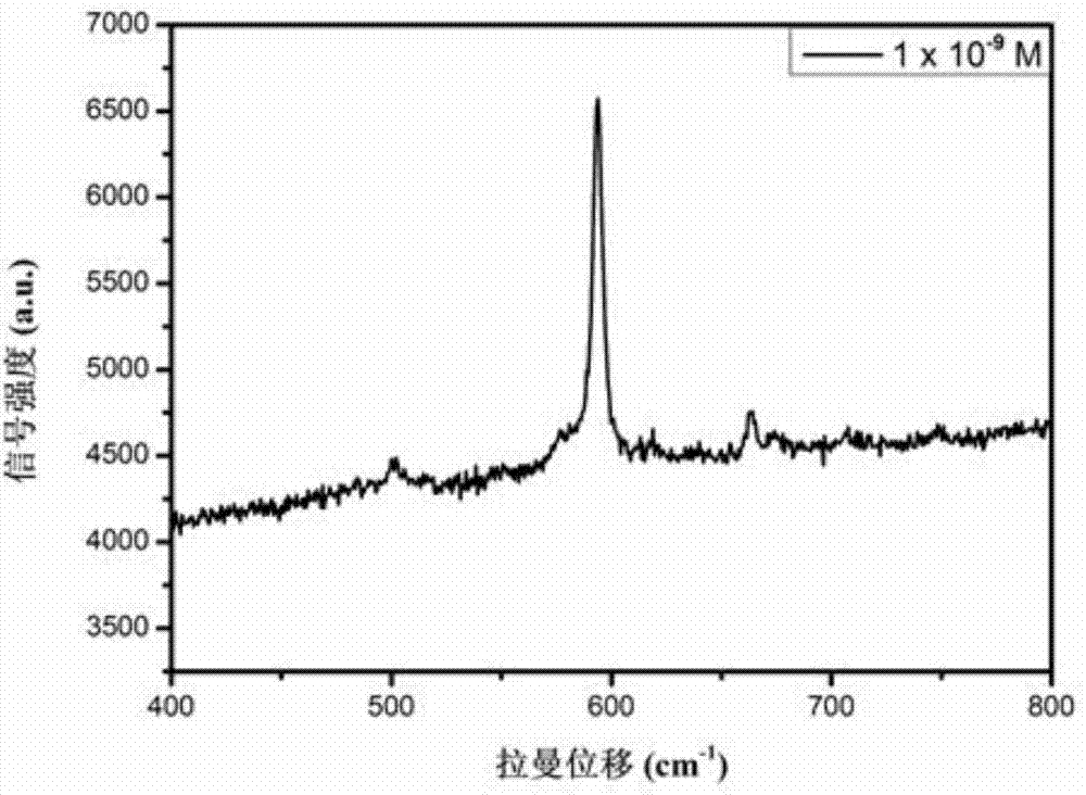 Preparation method of flexible surface enhanced Raman substrate