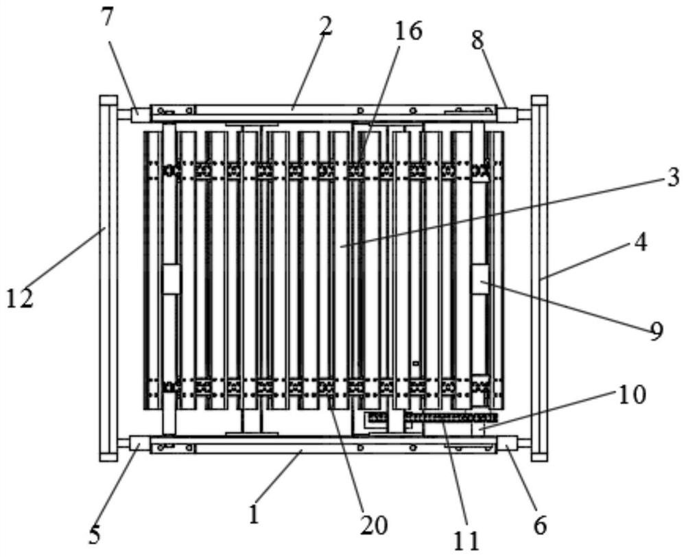 Multi-angle walking mechanism of industrial robot