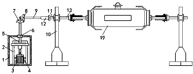 Adenine hydrolysis device for medical chemistry