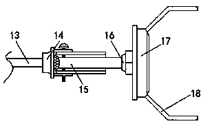 Adenine hydrolysis device for medical chemistry