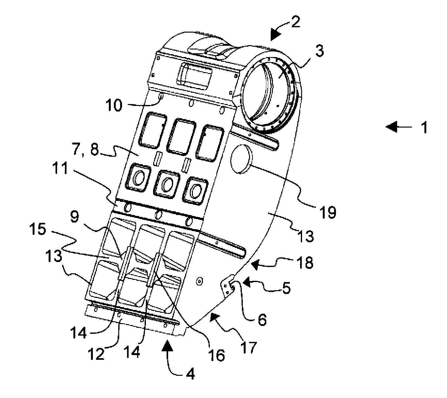 Pitman of a jaw crusher, jaw crusher, crushing plant and crushing method