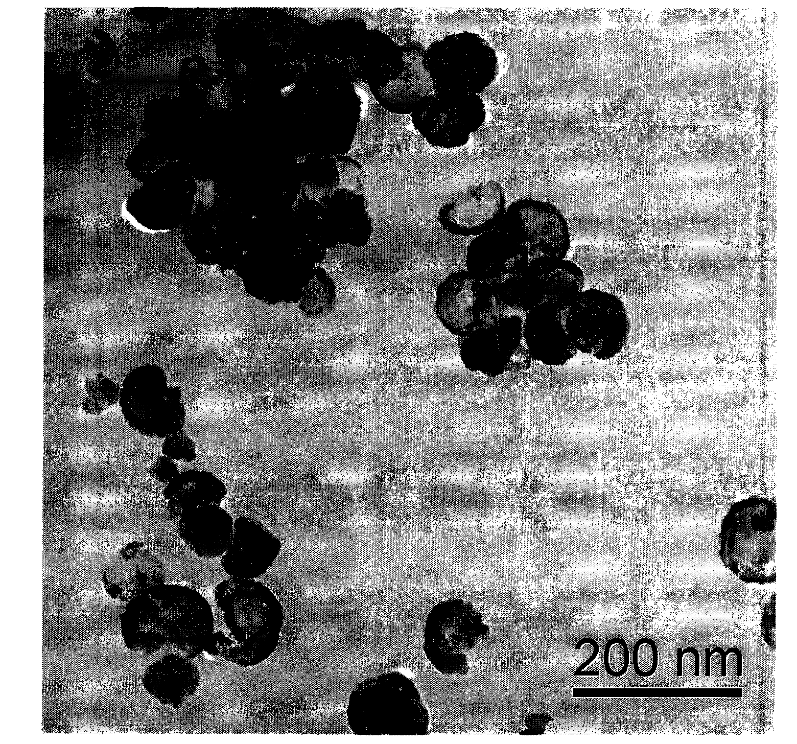 Preparation method of barium titanate hollow nanospheres