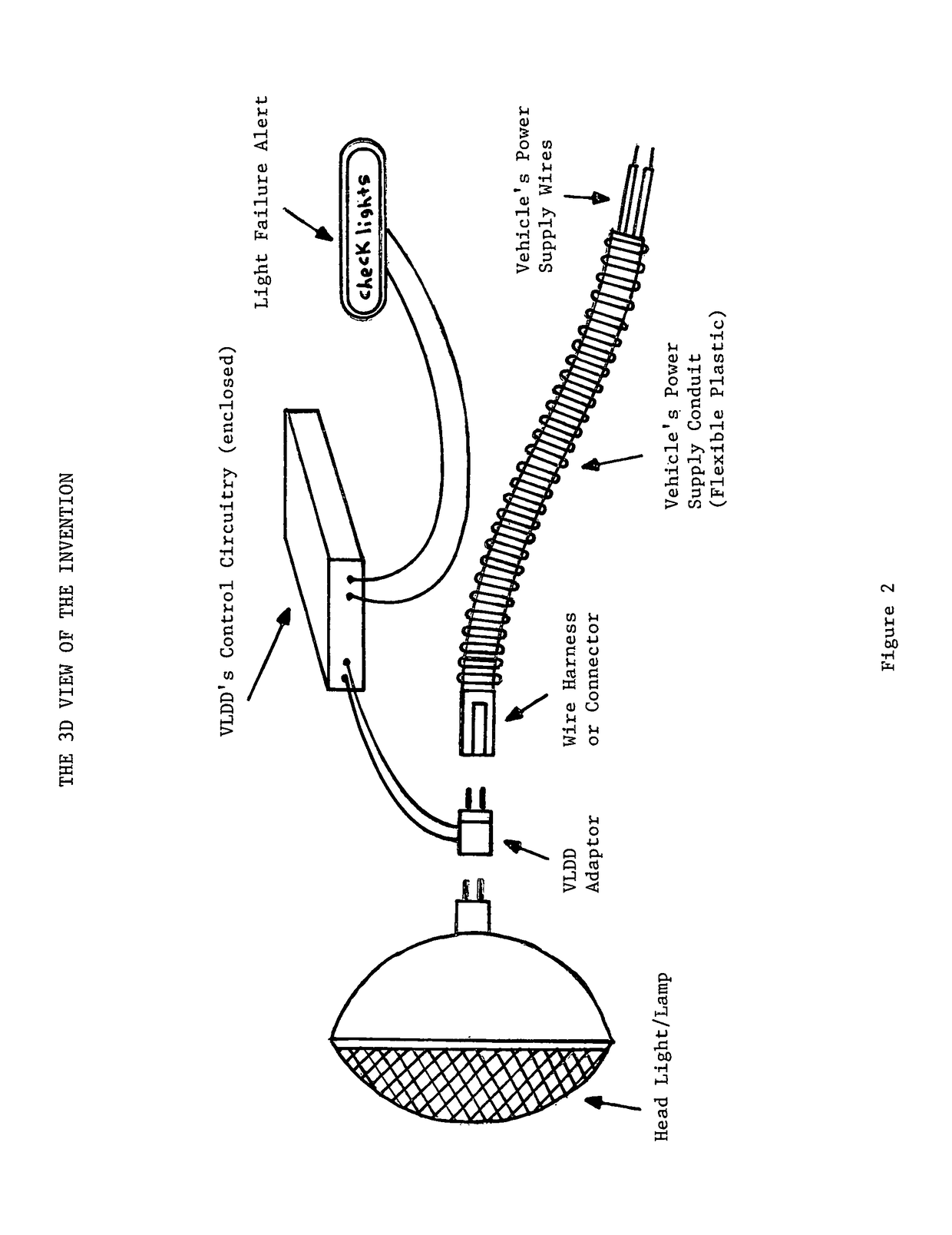 Vehicle light detector device (VLDD)