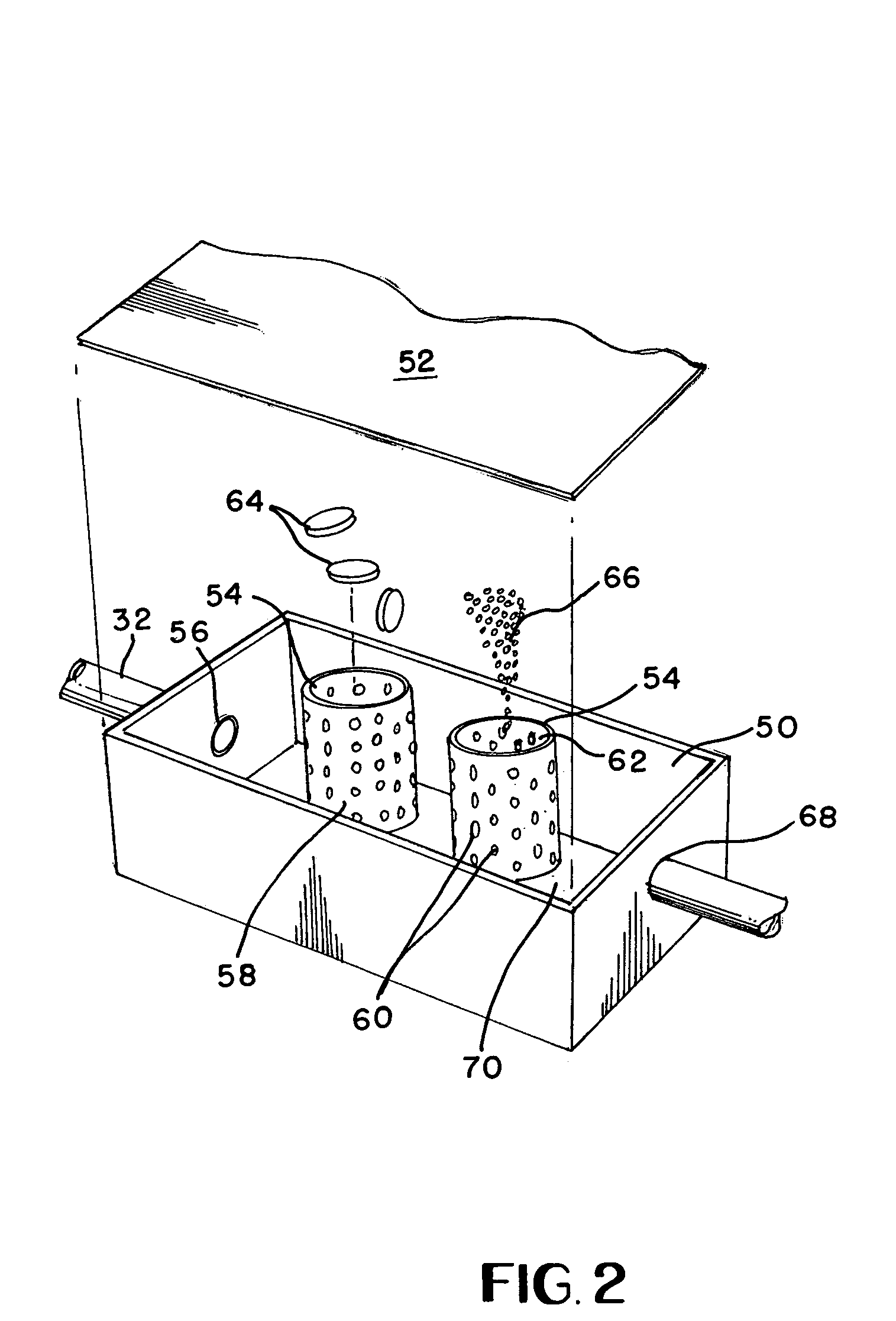 Yard chemical dispensing apparatus