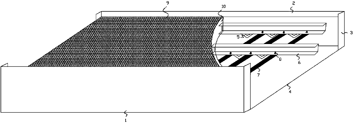 Steel structure concrete plate