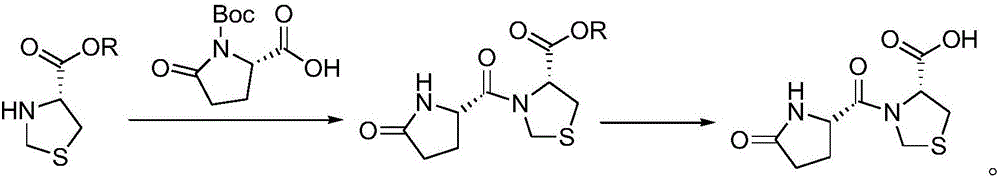 Synthesis method of pidotimod