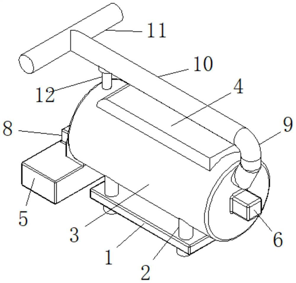 Drying machine for processing livestock and poultry died of diseases