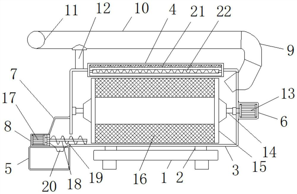 Drying machine for processing livestock and poultry died of diseases